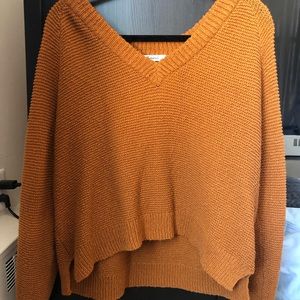 Madewell sweater in Rust